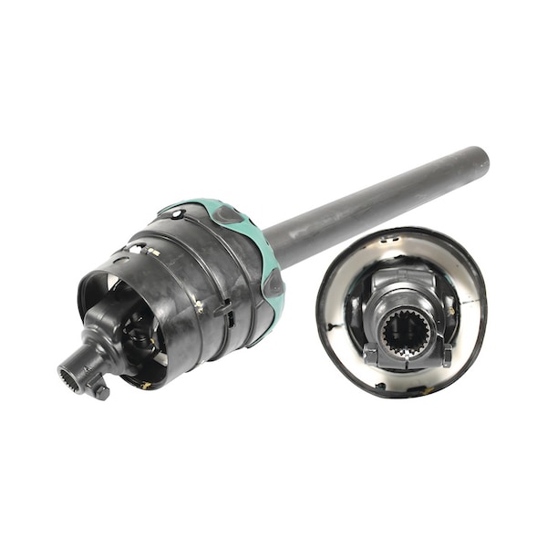 Implement Half PTO, 2580 Ser., w/ CV, 1-1/2" 23 Spline Clamp Yoke, 48 45" x10" x10"